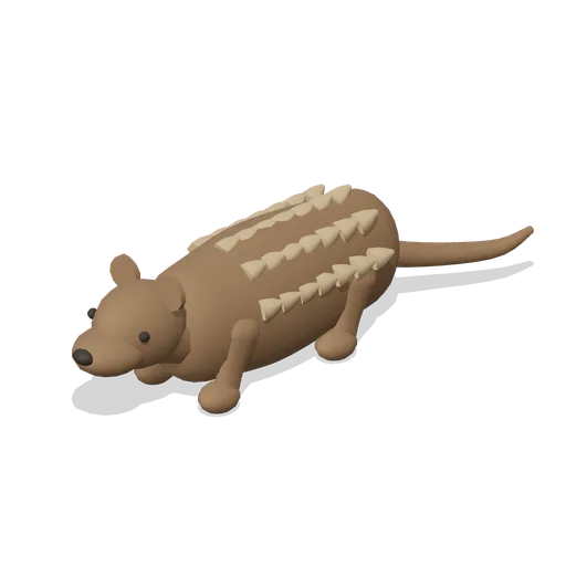 pangolin (Rainforest and Jungle Fauna)