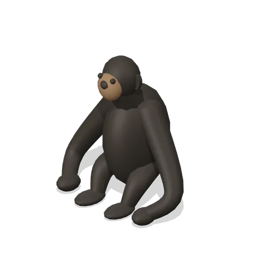 chimpanzee (Rainforest and Jungle Fauna)