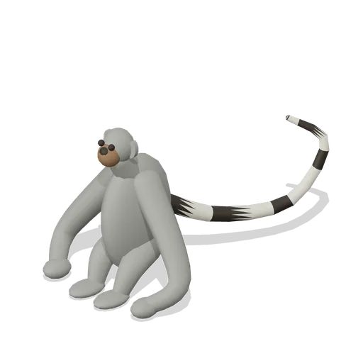 ring tailed lemur (Rainforest and Jungle Fauna)