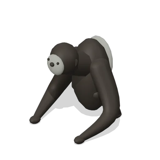 gorilla knuckle walk (Rainforest and Jungle Fauna)