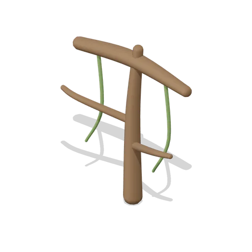 liana hung branch perch (Rainforest and Jungle Fauna)