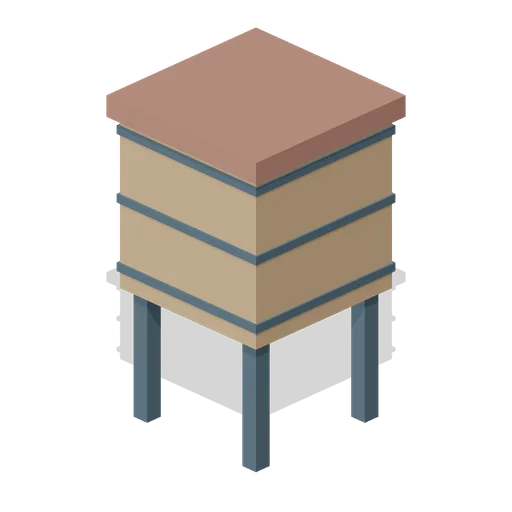 Water Tank (Voxel City Districts)