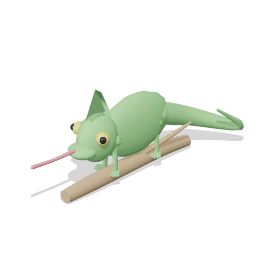 chameleon tongue out (Reptiles, Amphibians and Minibeasts)