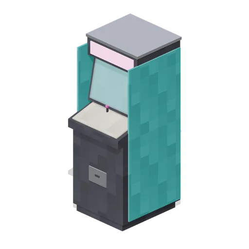 Upright Cabinet (Retro Arcade and Mall 1989)