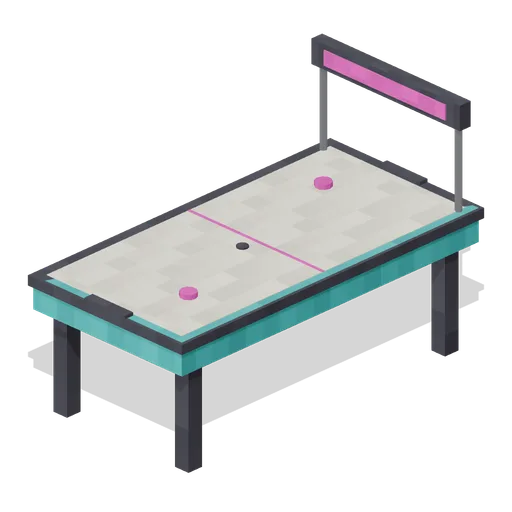 Air Hockey Table (Retro Arcade and Mall 1989)