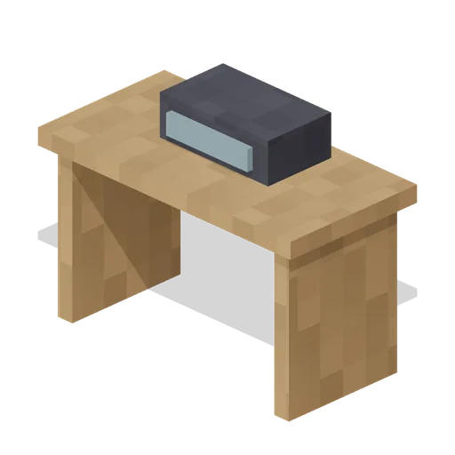 Cassette Deck Desk (Retro Arcade and Mall 1989)