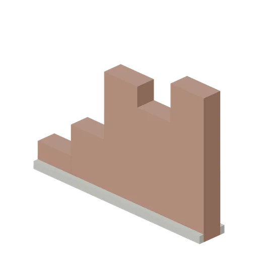 Fractured Wall Right (Zombie Quarantine Streets)