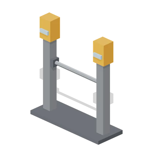 Pass Scanner Gate (Ski Resort and Snow Park)