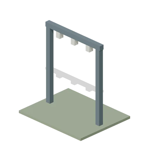 Decontamination Frame (Zombie Quarantine Streets)