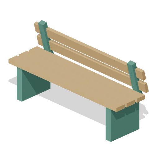 Slope Bench (Ski Resort and Snow Park)