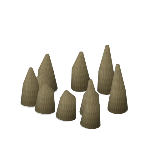 Large cypress knee cluster (Swamp and Mangrove)