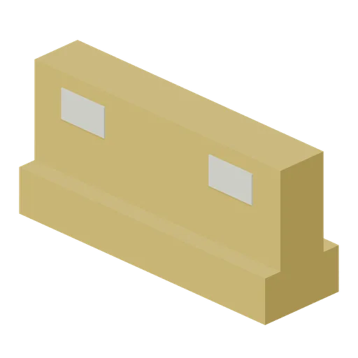 Water Filled Barrier (Zombie Quarantine Streets)