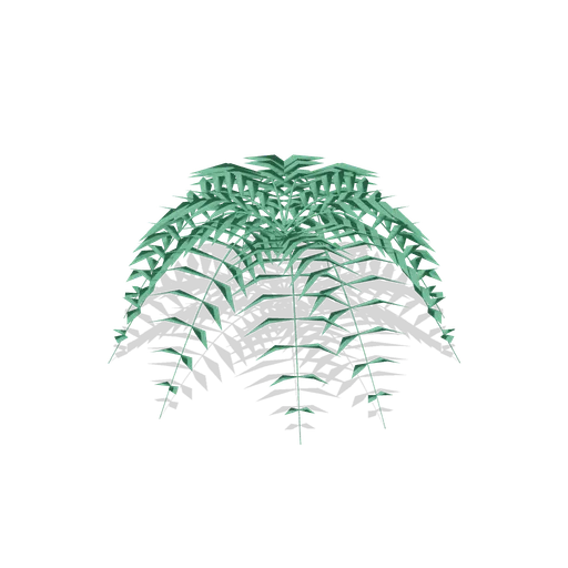 Trunkless nipa palm (Tropical Island Ecology)