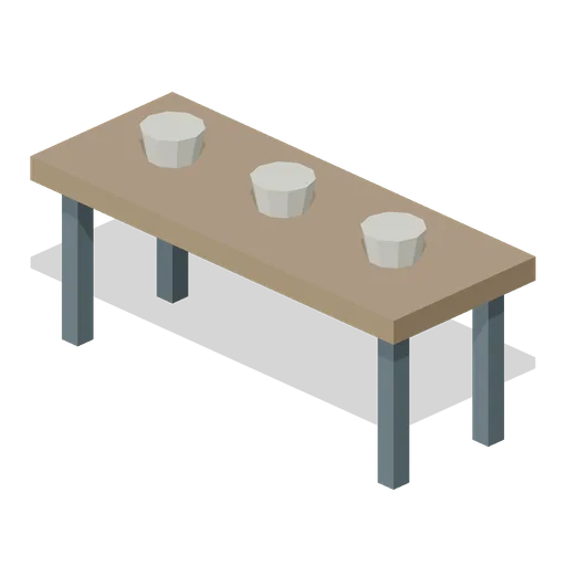 Food Distribution Table (Zombie Quarantine Streets)