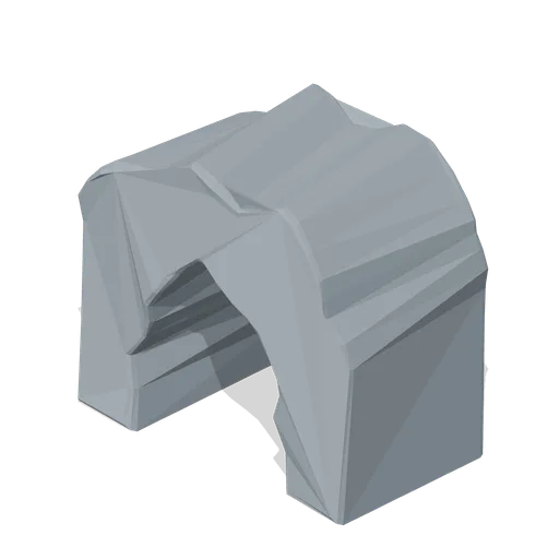 Sea cave mouth (Tropical Island Ecology)