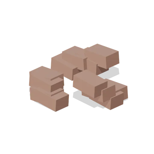 Brick Rubble Heap (Zombie Quarantine Streets)