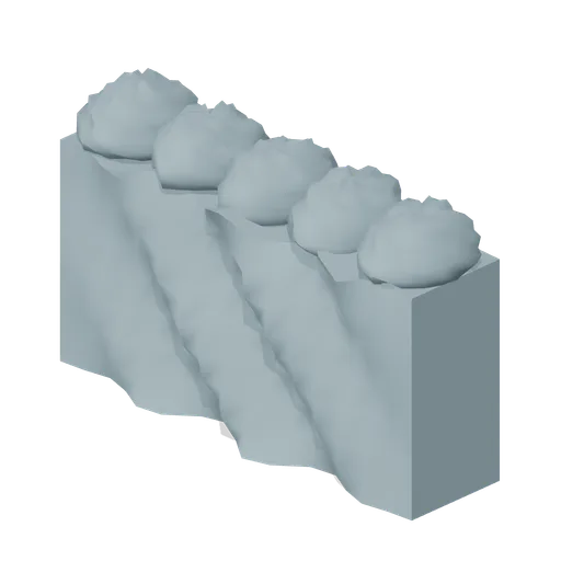 Reef wall straight (Underwater Reef Worlds)
