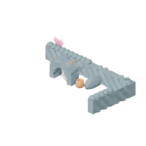 Reef wall with swim-through (Underwater Reef Worlds)