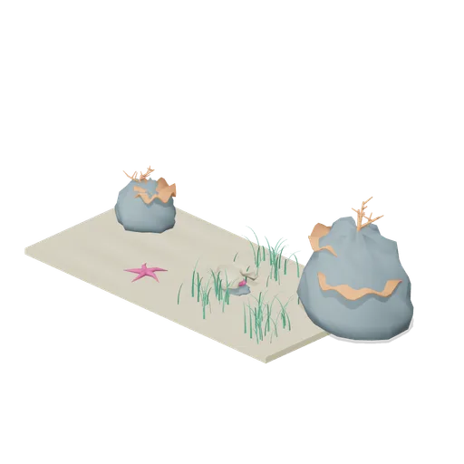 Sand flat with bommies (Underwater Reef Worlds)