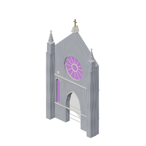 Rose Window Wall (Vampire Crypt and Gothic Cathedral)