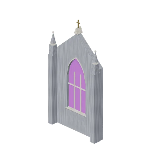 Transept Gable Wall (Vampire Crypt and Gothic Cathedral)