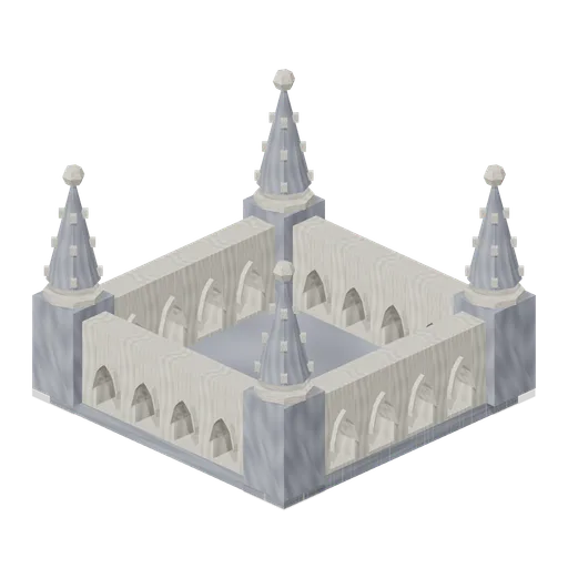 Bell Tower Parapet (Vampire Crypt and Gothic Cathedral)