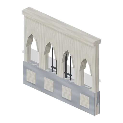 Choir Screen (Vampire Crypt and Gothic Cathedral)