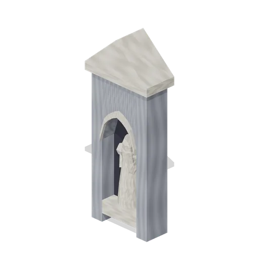 Niche Statue (Vampire Crypt and Gothic Cathedral)