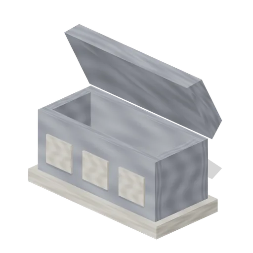Sarcophagus Open (Vampire Crypt and Gothic Cathedral)