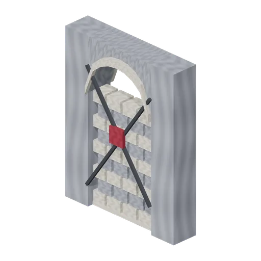 Sealed Door (Vampire Crypt and Gothic Cathedral)