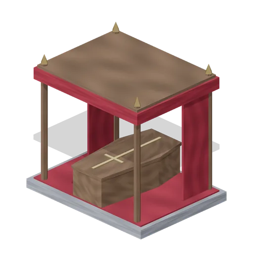Coffin Bed (Vampire Crypt and Gothic Cathedral)