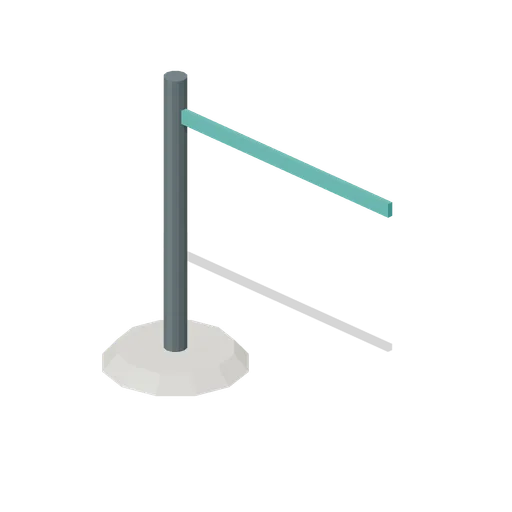 Queue Stanchion (Supermarket Operations)