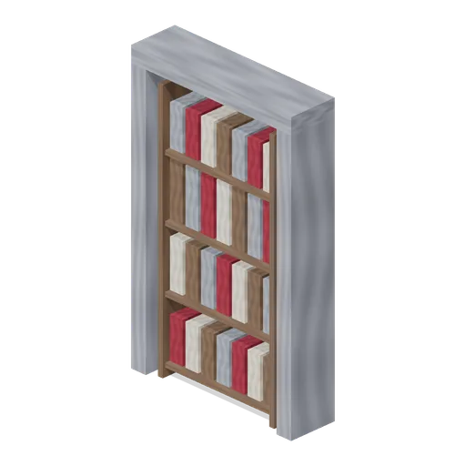 Secret Bookcase (Vampire Crypt and Gothic Cathedral)