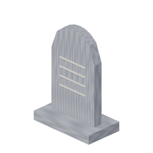 Headstone Tablet (Vampire Crypt and Gothic Cathedral)