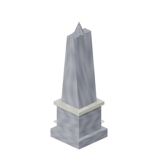 Headstone Obelisk (Vampire Crypt and Gothic Cathedral)