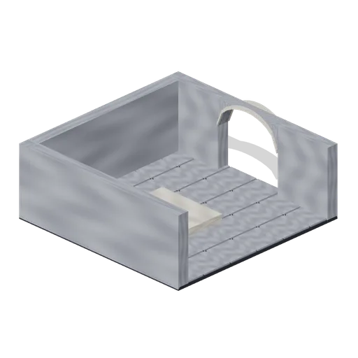 Tomb Chamber Cutaway (Vampire Crypt and Gothic Cathedral)