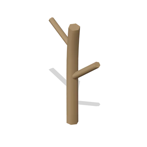 perch tree trunk (Zoo and Safari Park Builder)
