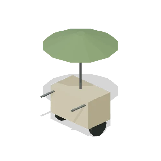 ice cream cart (Zoo and Safari Park Builder)