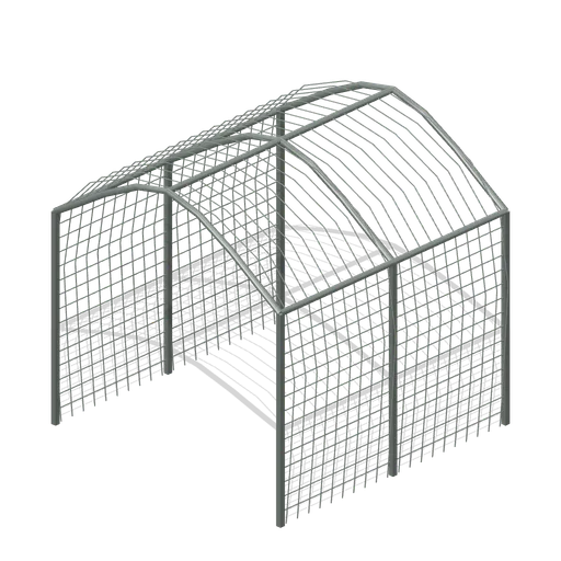 aviary walk through frame (Zoo and Safari Park Builder)