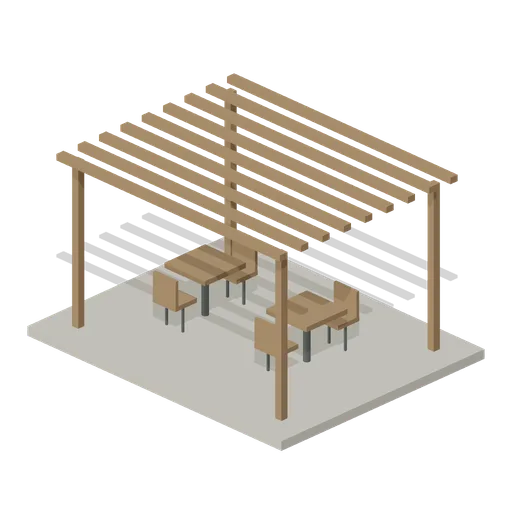 restaurant terrace (Zoo and Safari Park Builder)