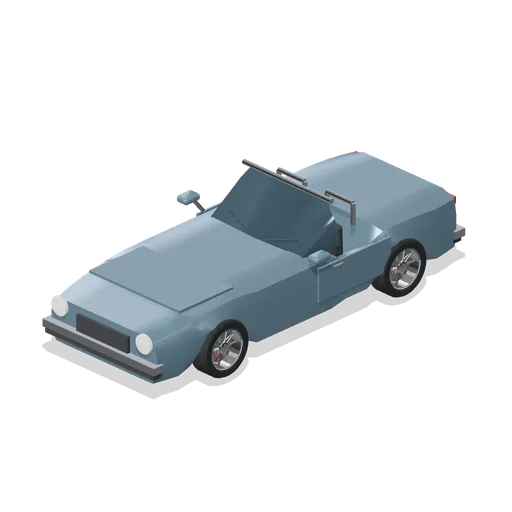 1960s open roadster (Road Car Showroom Lineup)