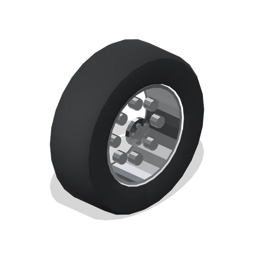 Steel spare wheel (Road Car Showroom Lineup)