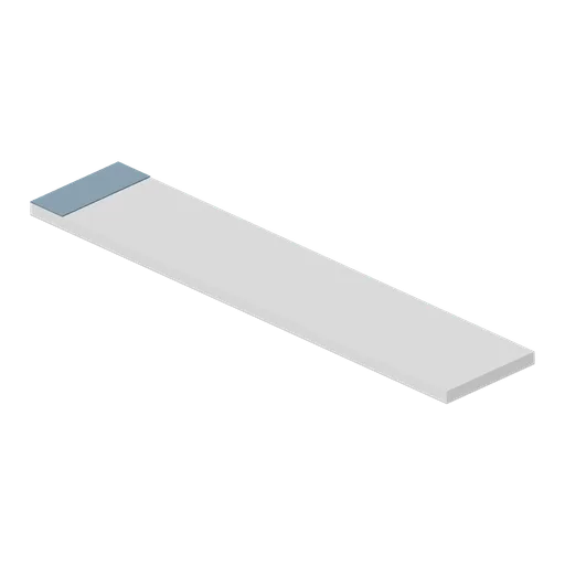 Blank vehicle number plate (Road Car Showroom Lineup)