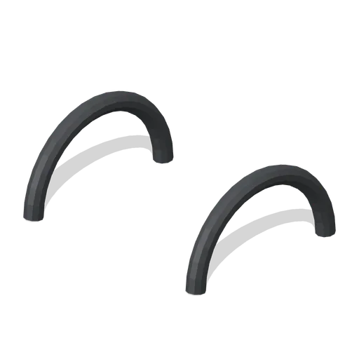 Wheel arch extension pair (Road Car Showroom Lineup)