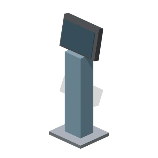 Interactive information kiosk shell (Road Car Showroom Lineup)