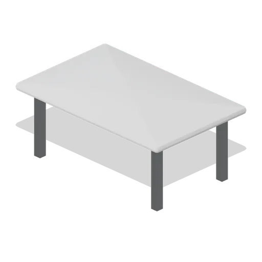 Low showroom coffee table (Road Car Showroom Lineup)