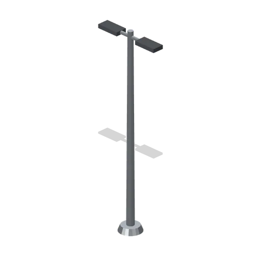 Twin-arm forecourt lamp (Road Car Showroom Lineup)