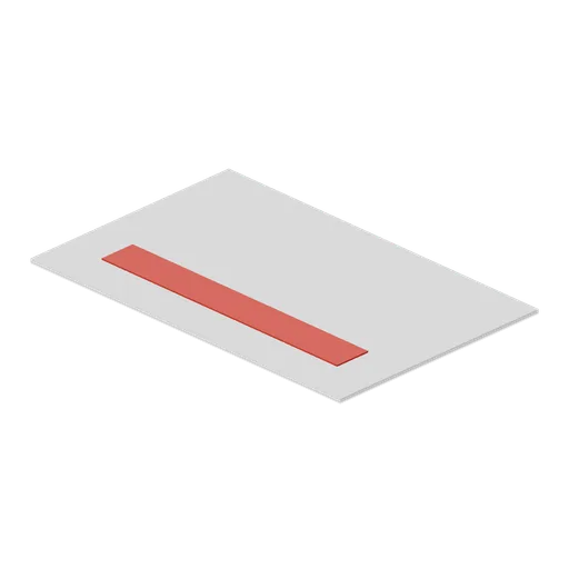 Solid blank used-car window sticker (Road Car Showroom Lineup)