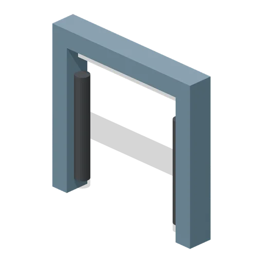 Automated car wash entry arch (Road Car Showroom Lineup)
