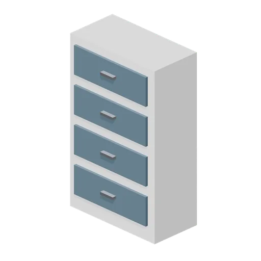 Four-pocket brochure cabinet (Road Car Showroom Lineup)